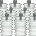 Squeaker Accordian Double-Voice - Medium (12 Pack)